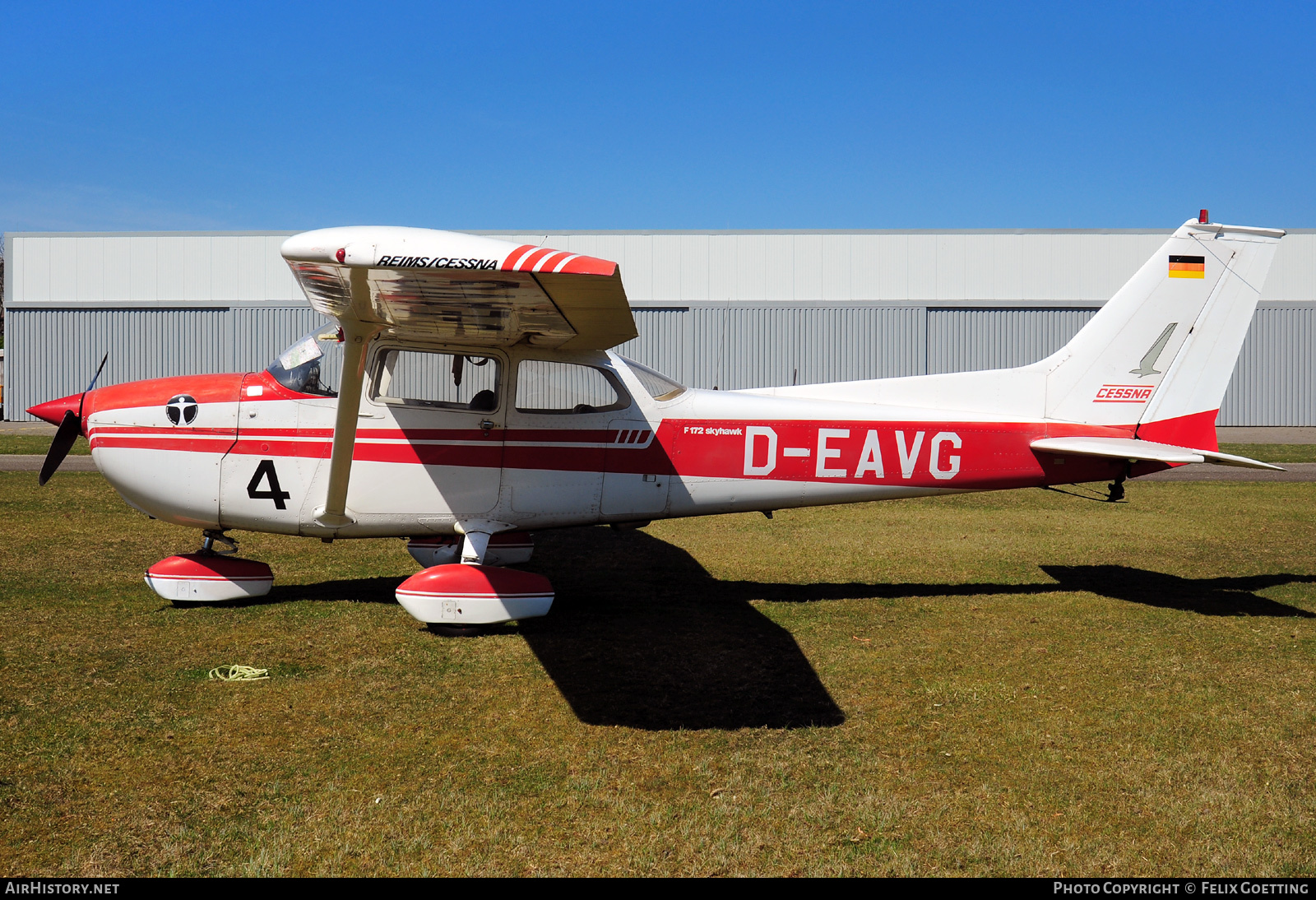 Aircraft Photo of D-EAVG | Reims F172M Skyhawk | AirHistory.net #458935