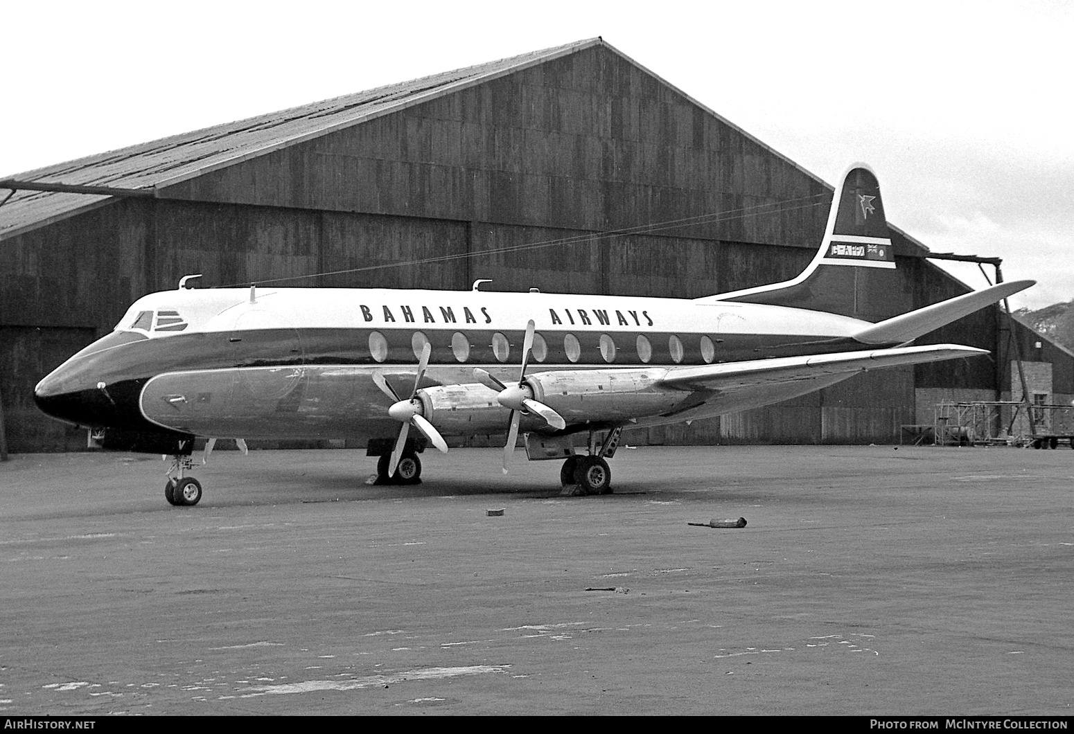 Aircraft Photo of G-APPX | Vickers 702 Viscount | Bahamas Airways | AirHistory.net #458946