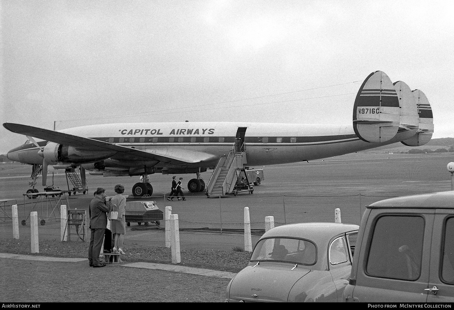 Aircraft Photo of N9716C | Lockheed L-1049E/01 Super Constellation | Capitol Airways | AirHistory.net #458948