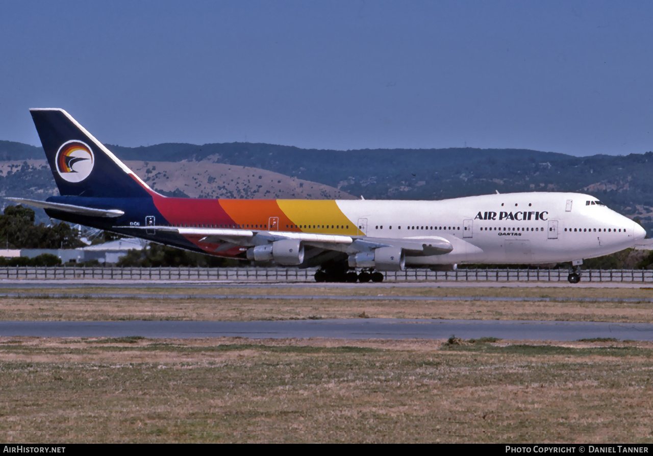 Aircraft Photo of EI-CAI | Boeing 747-123 | Air Pacific | AirHistory.net #458966