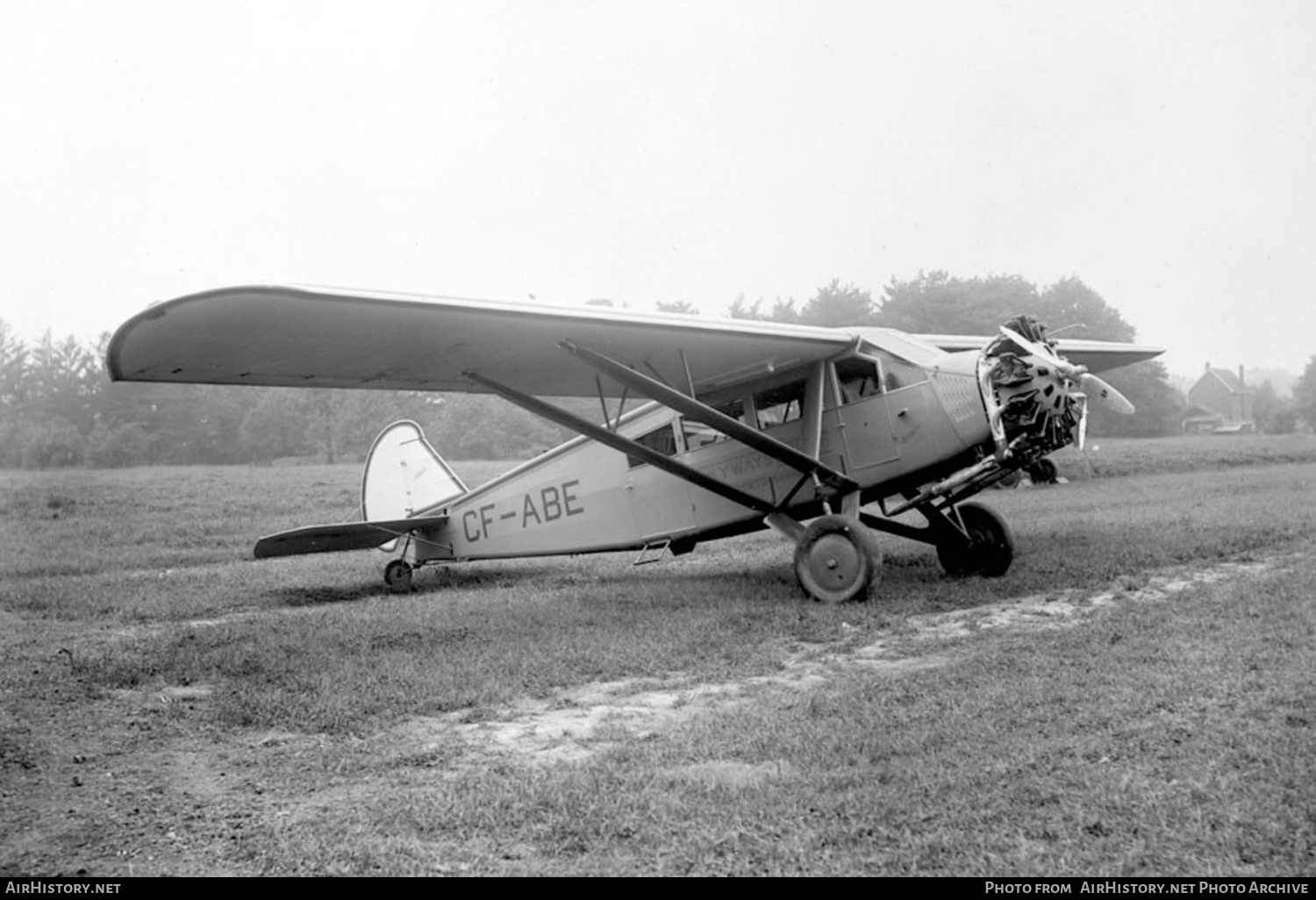 Aircraft Photo of CF-ABE | Travelair A6000A | AirHistory.net #458968
