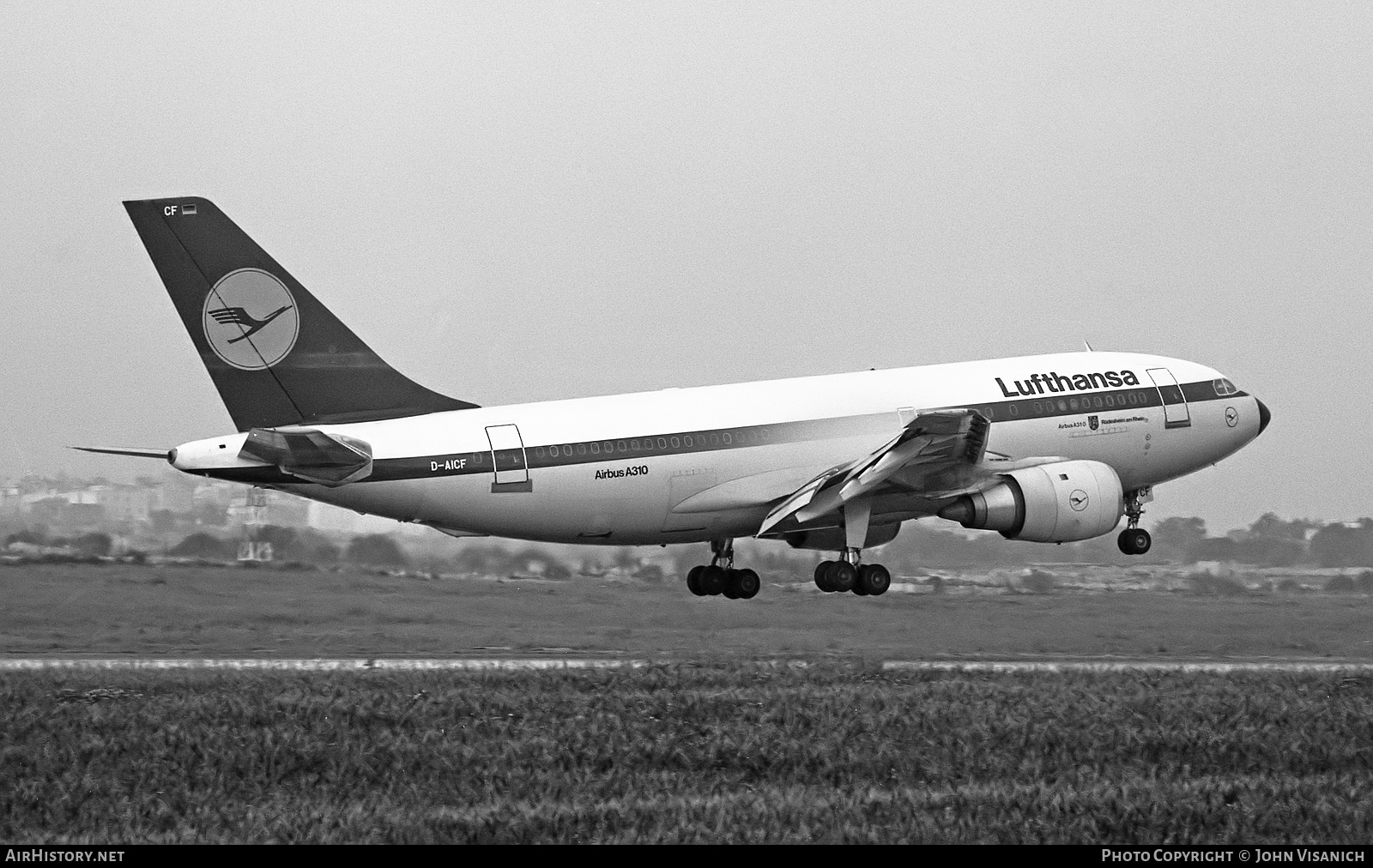 Aircraft Photo of D-AICF | Airbus A310-203 | Lufthansa | AirHistory.net #458972