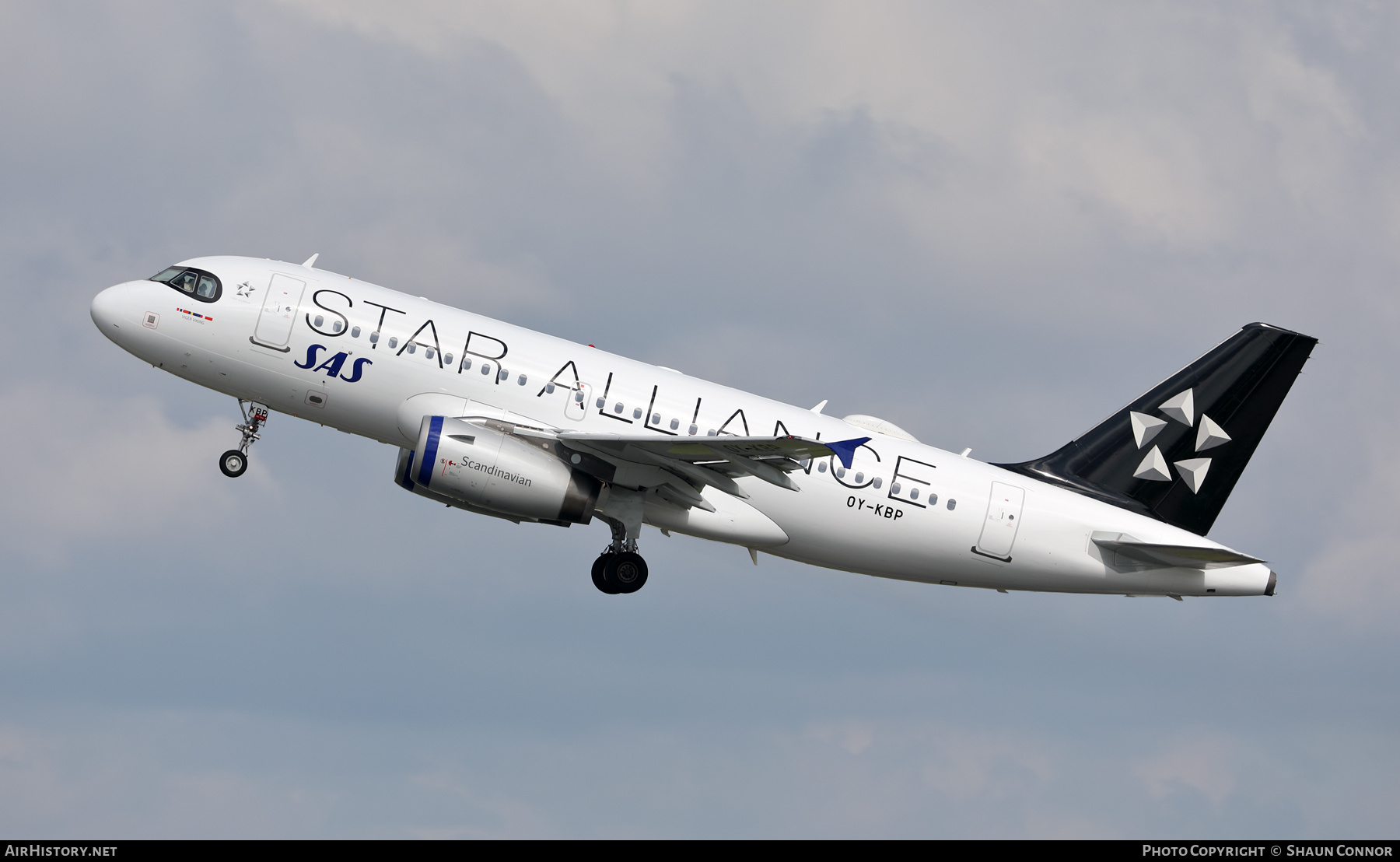 Aircraft Photo of OY-KBP | Airbus A319-132 | Scandinavian Airlines - SAS | AirHistory.net #459008