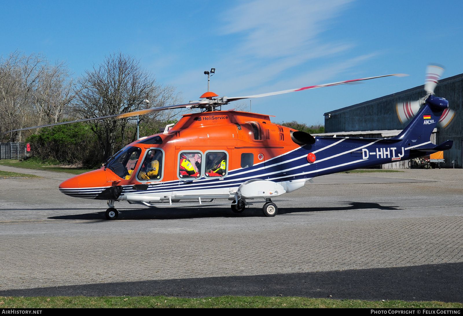 Aircraft Photo of D-HHTJ | AgustaWestland AW-169 | Heli Service | AirHistory.net #459026