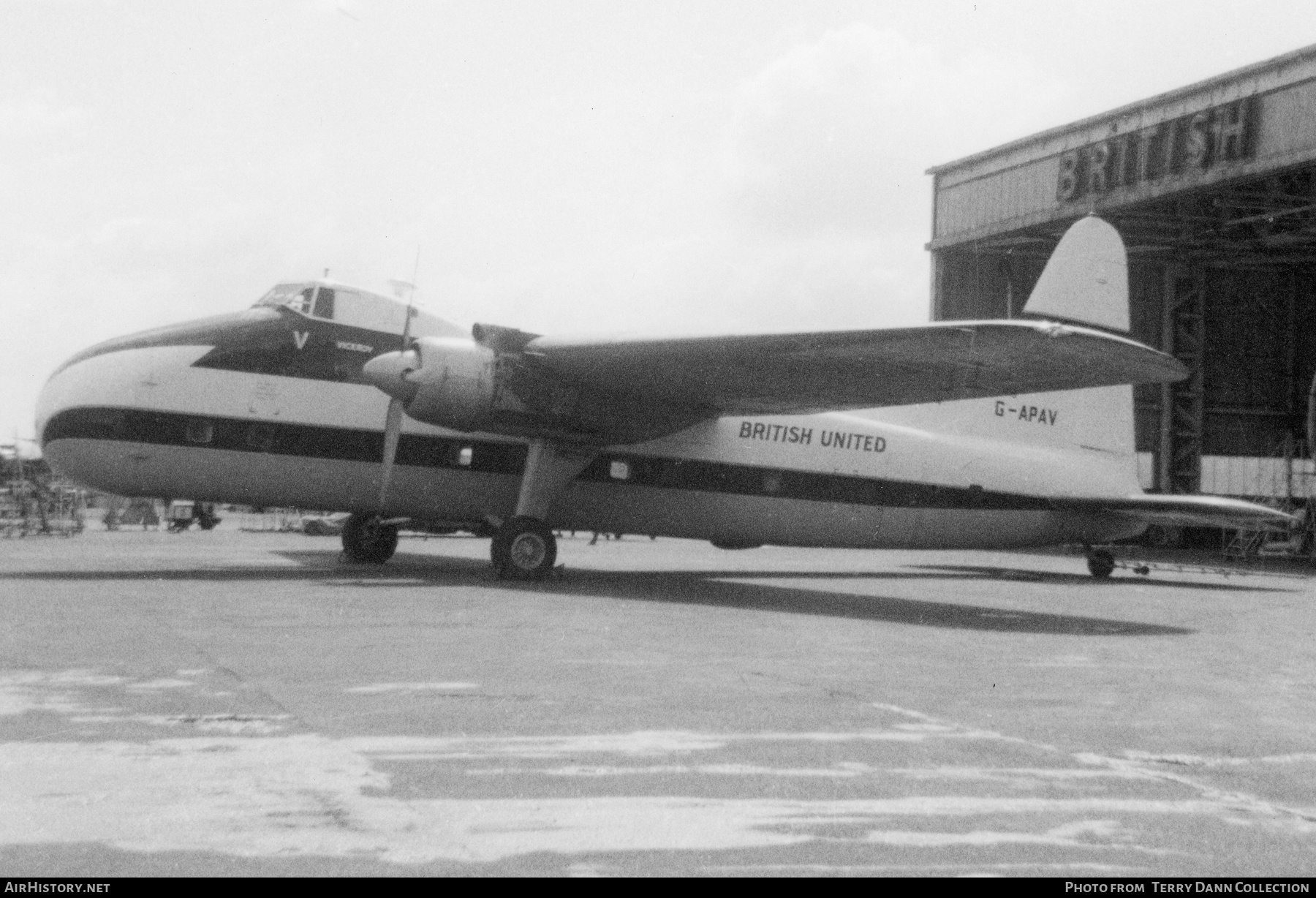 Aircraft Photo of G-APAV | Bristol 170 Freighter Mk32 | British United Air Ferries | AirHistory.net #459037