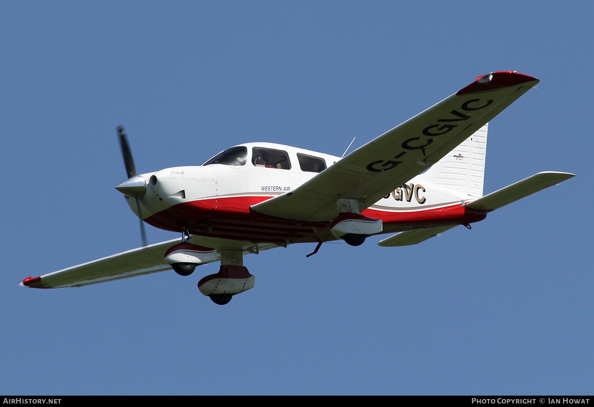 Aircraft Photo of G-CGVC | Piper PA-28-181 Archer III | Western Air Thruxton | AirHistory.net #459039