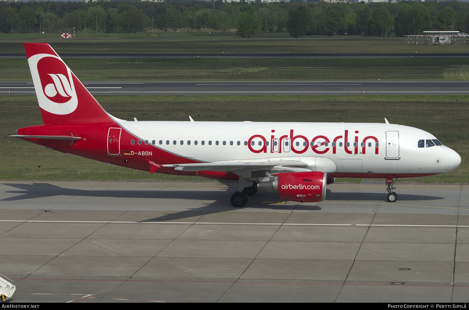 Aircraft Photo of D-ABGN | Airbus A319-112 | Air Berlin | AirHistory.net #459050