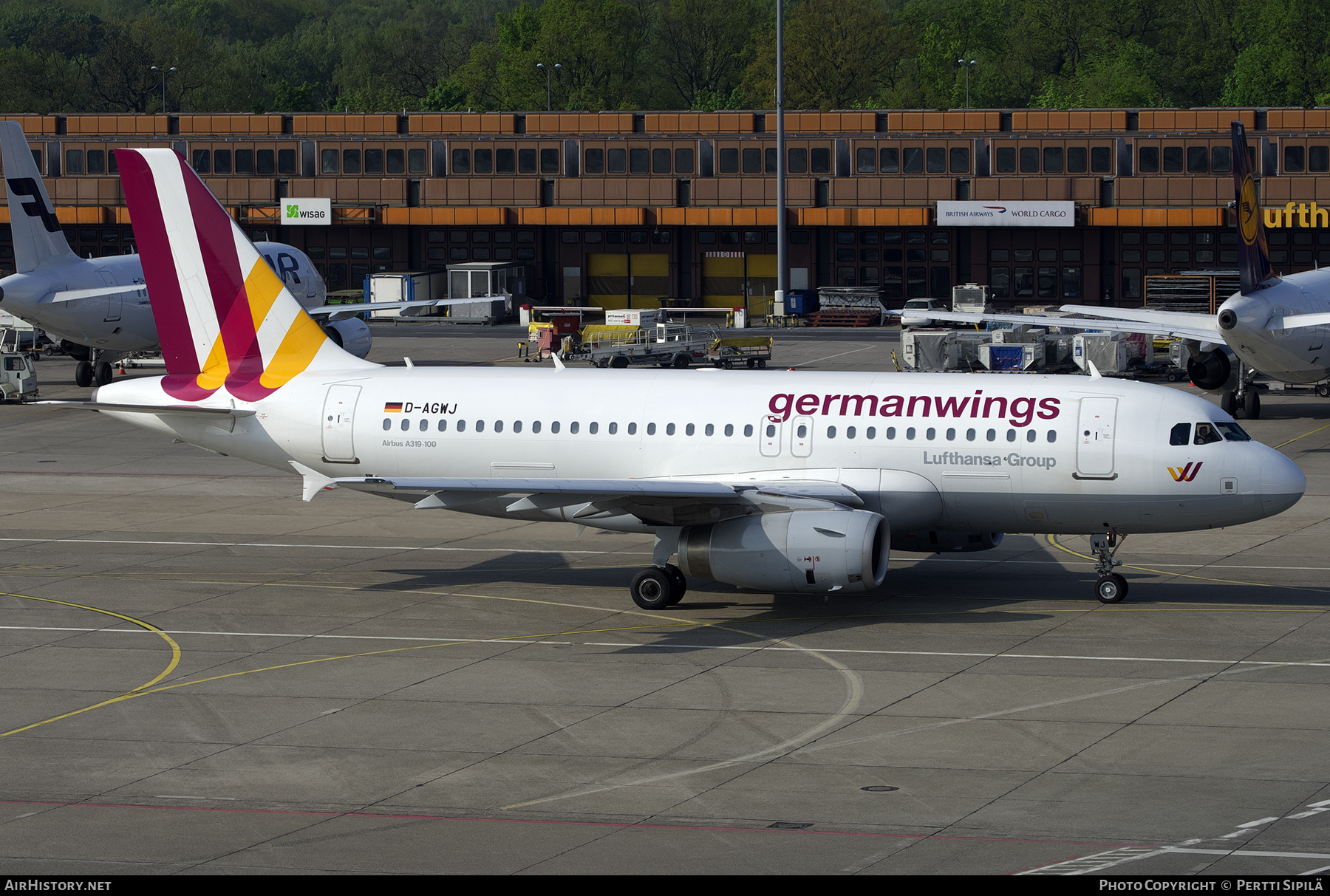 Aircraft Photo of D-AGWJ | Airbus A319-132 | Germanwings | AirHistory.net #459069