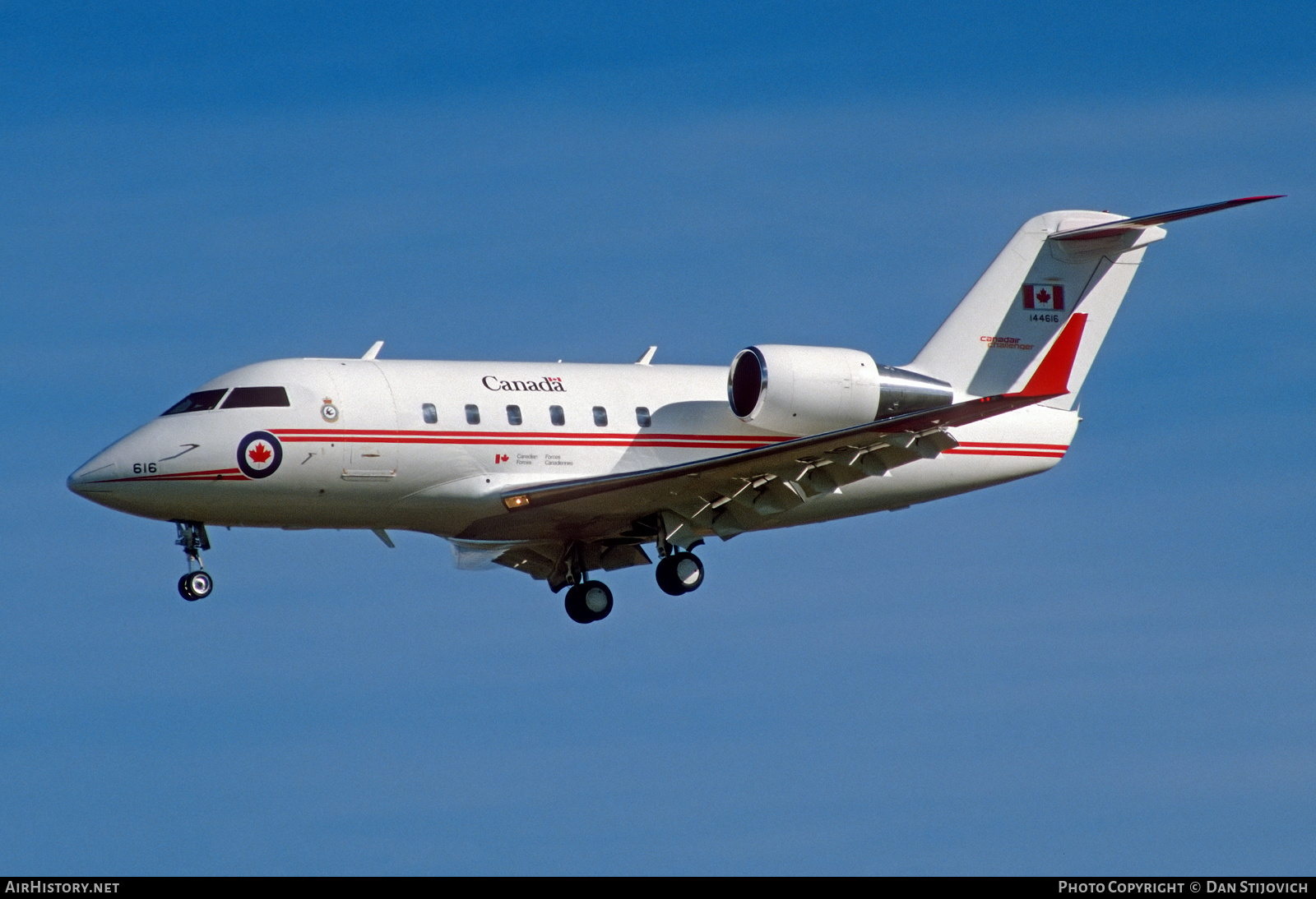 Aircraft Photo of 144616 | Canadair CC-144B Challenger (601/CL-600-2A12) | Canada - Air Force | AirHistory.net #459091