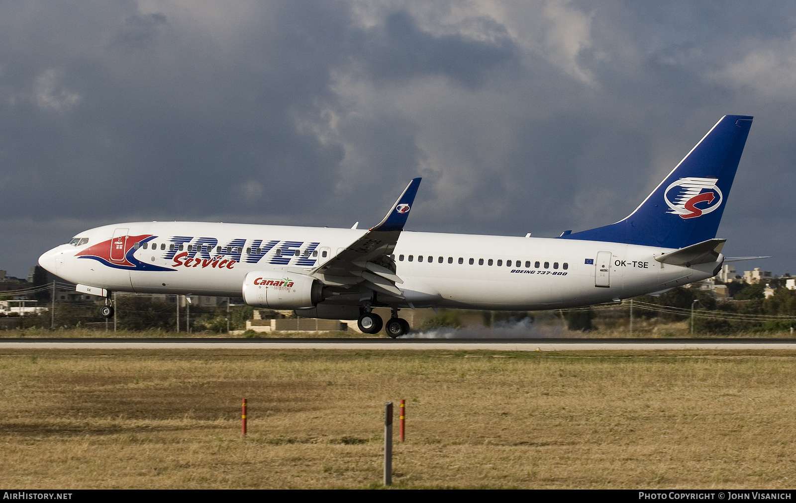 Aircraft Photo of OK-TSE | Boeing 737-81D | Travel Service | AirHistory.net #459098