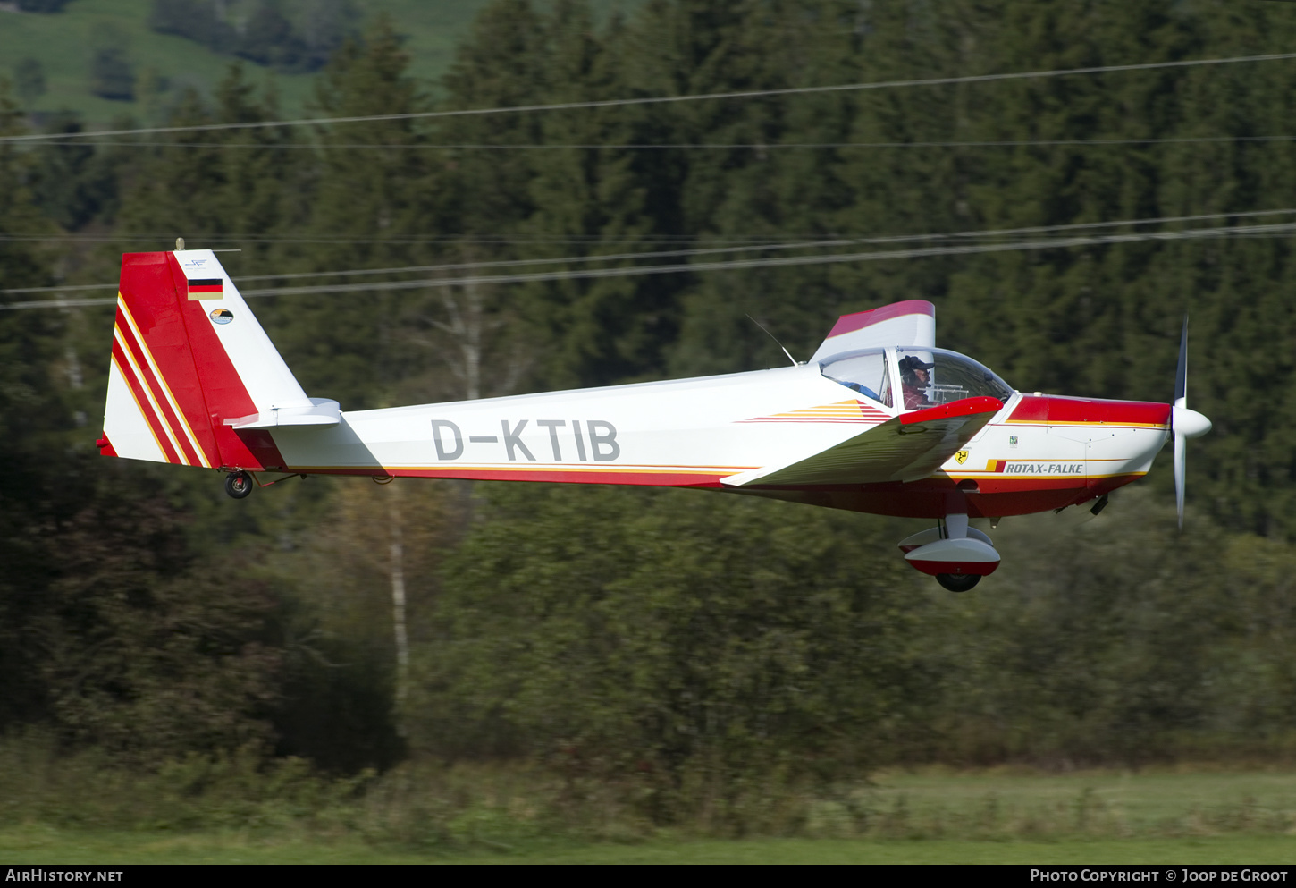 Aircraft Photo of D-KTIB | Scheibe SF-25C/TL Rotax-Falke | AirHistory.net #459103