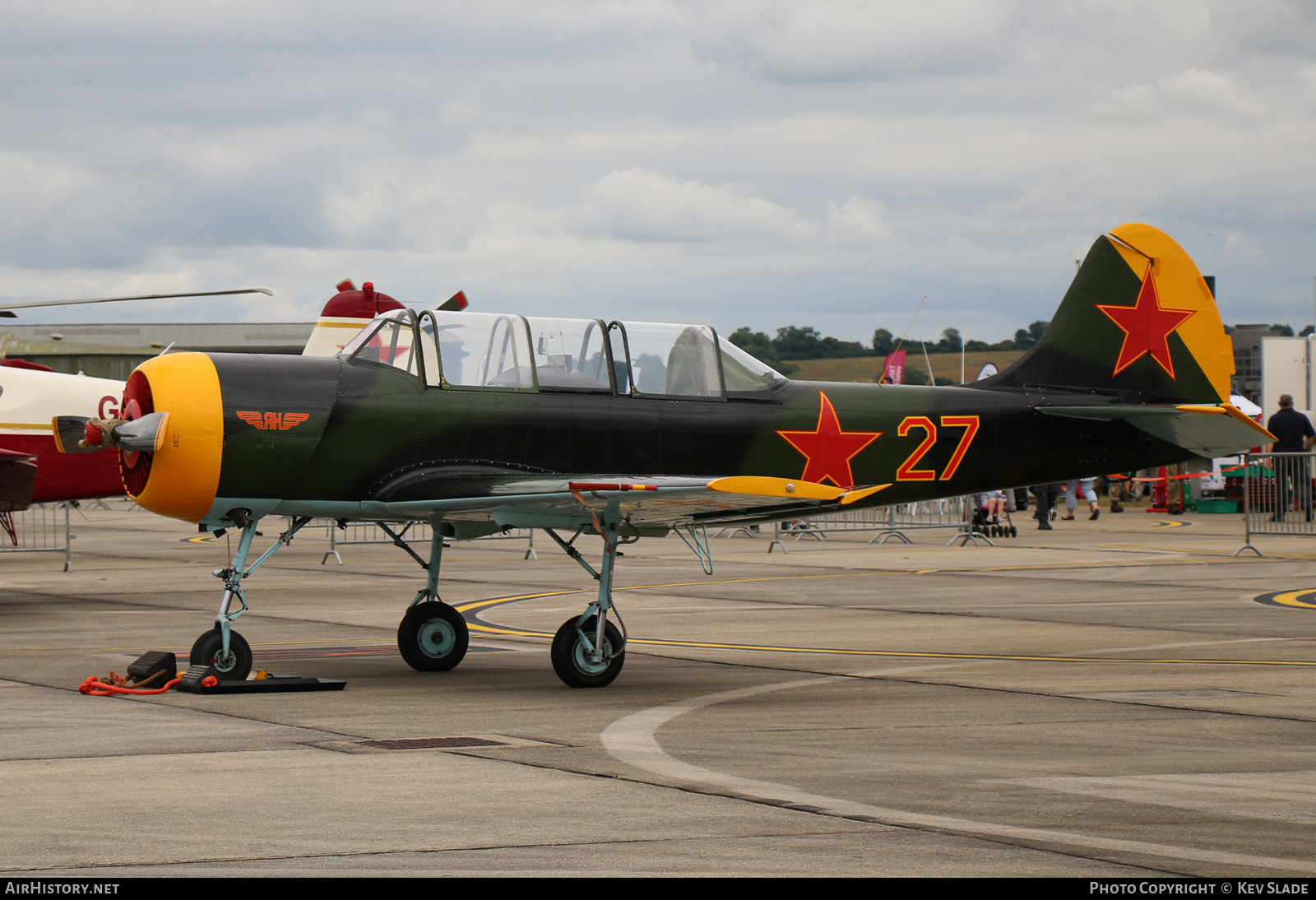 Aircraft Photo of G-YAKX | Yakovlev Yak-52 | Soviet Union - Air Force | AirHistory.net #459154
