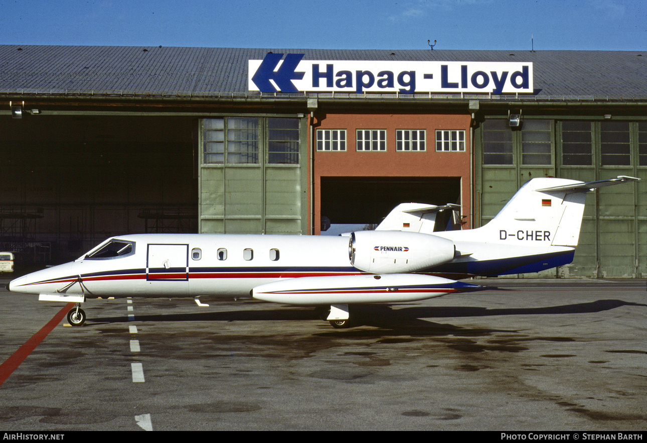 Aircraft Photo of D-CHER | Gates Learjet 35A | Pennair | AirHistory.net #459161
