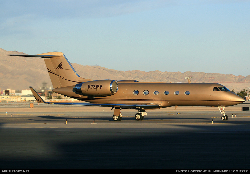 Aircraft Photo of N721FF | Gulfstream Aerospace G-IV Gulfstream IV-SP | AirHistory.net #459164