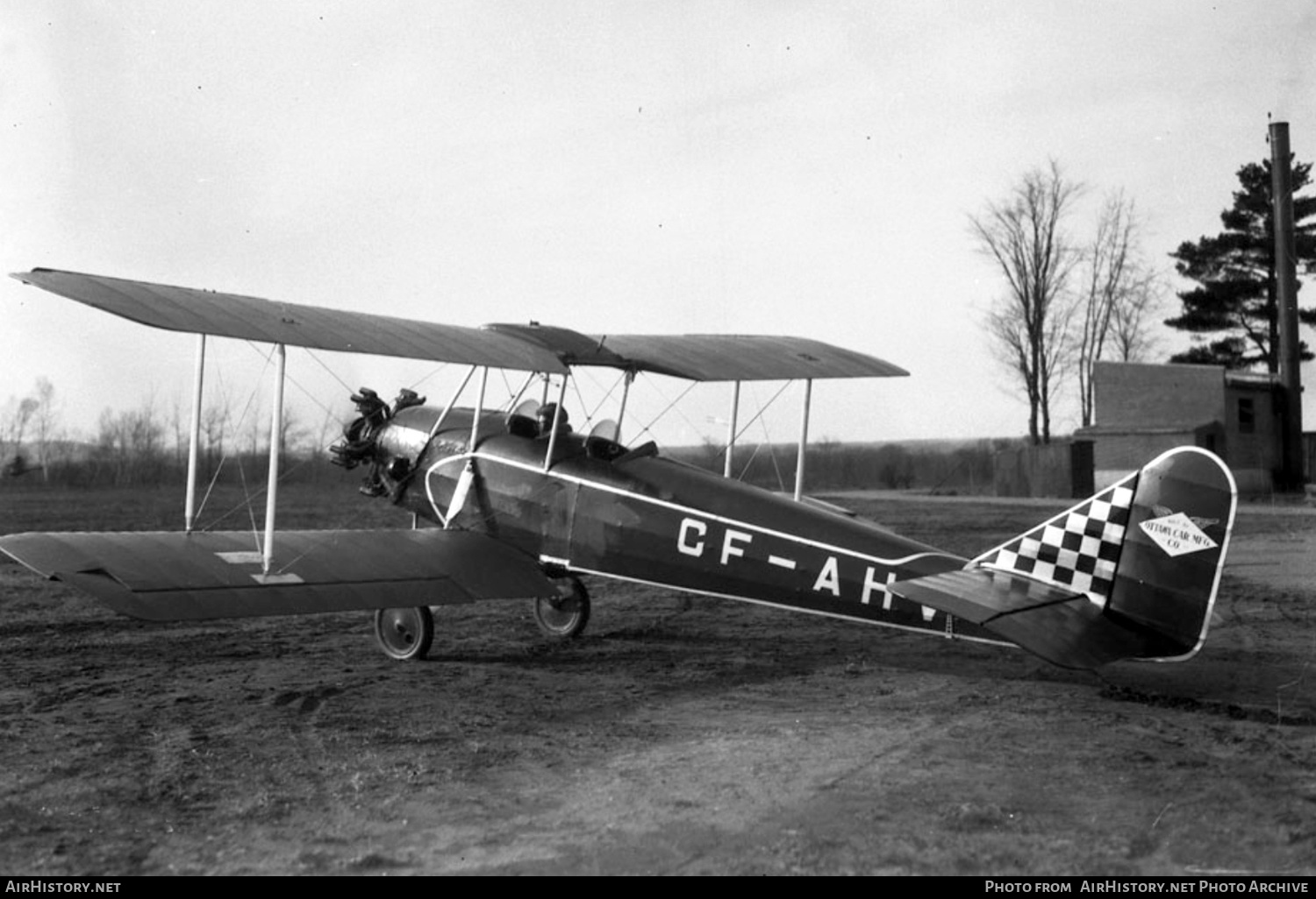 Aircraft Photo of CF-AHV | Avro 594B Avian Mk.IVM | Ottawa Car Manufacturing | AirHistory.net #459184