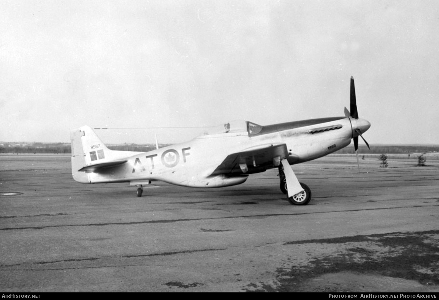 Aircraft Photo of 9587 | North American P-51D Mustang | Canada - Air Force | AirHistory.net #459195