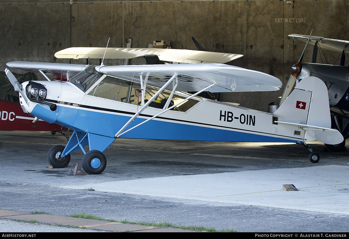 Aircraft Photo of HB-OIN | Piper L-4H Cub (J-3C-65D) | AirHistory.net #459197