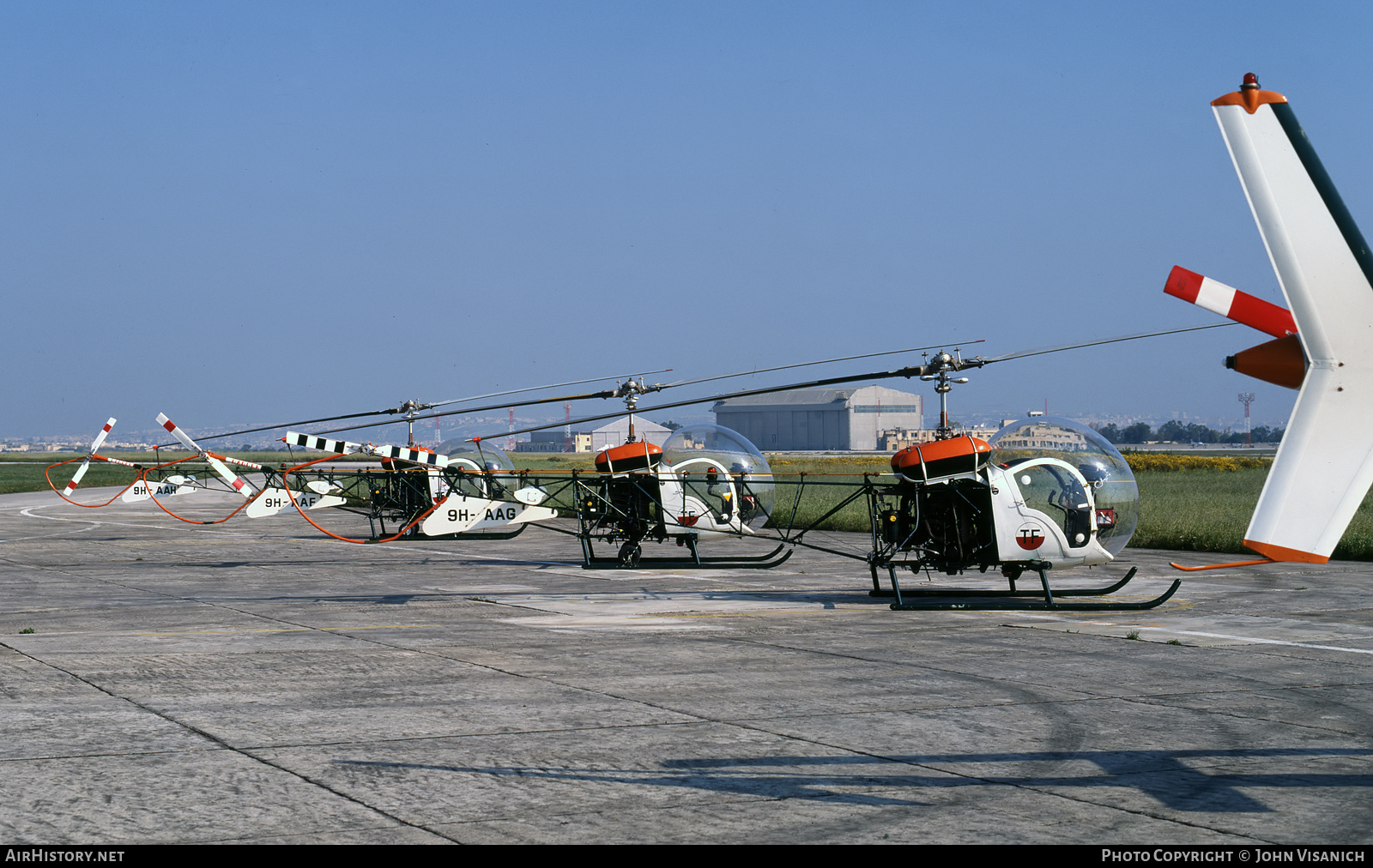 Aircraft Photo of 9H-AAG | Bell AB-47G-2 | Malta - Air Force | AirHistory.net #459205