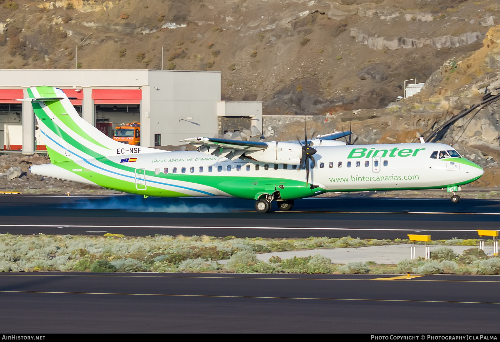 Aircraft Photo of EC-NSF | ATR ATR-72-600 (ATR-72-212A) | Binter Canarias | AirHistory.net #459215