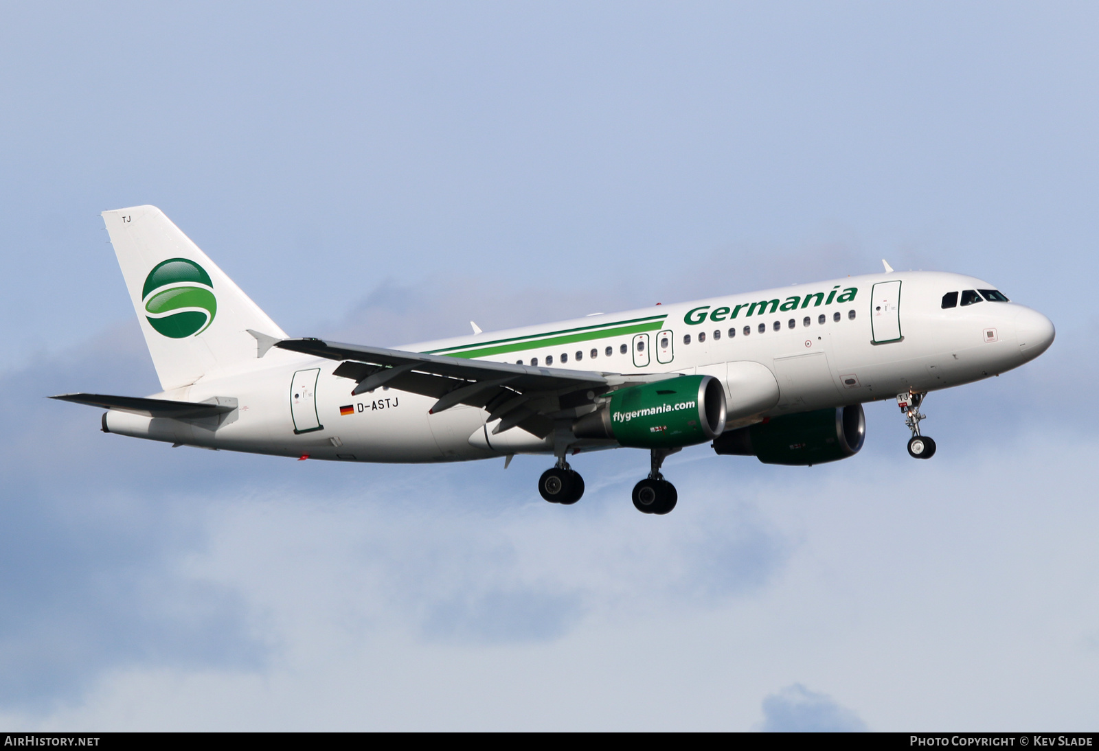 Aircraft Photo of D-ASTJ | Airbus A319-111 | Germania | AirHistory.net #459216