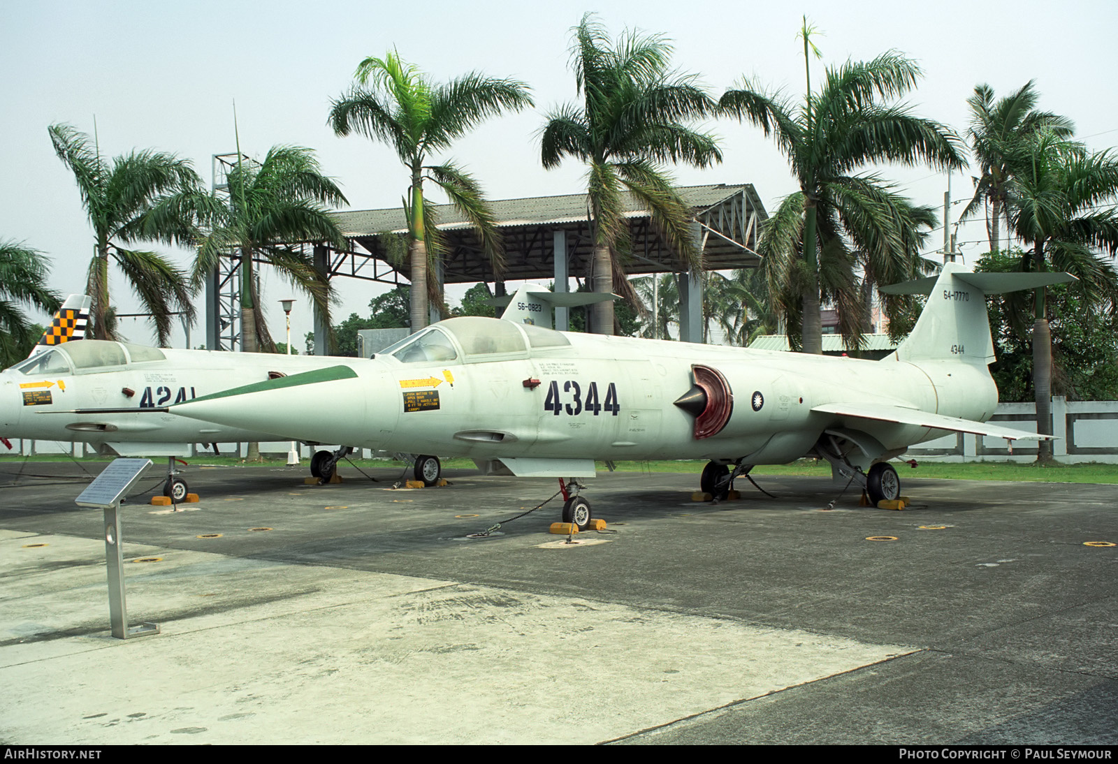 Aircraft Photo of 4344 | Lockheed F-104G Starfighter | Taiwan - Air Force | AirHistory.net #459226