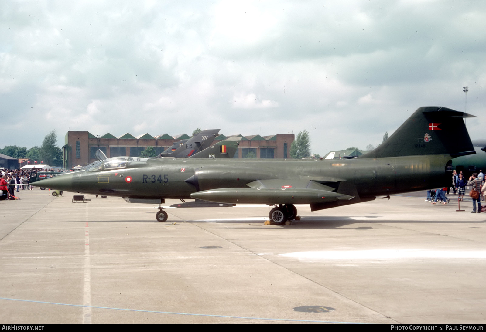 Aircraft Photo of R-345 | Lockheed F-104G Starfighter | Denmark - Air Force | AirHistory.net #459231