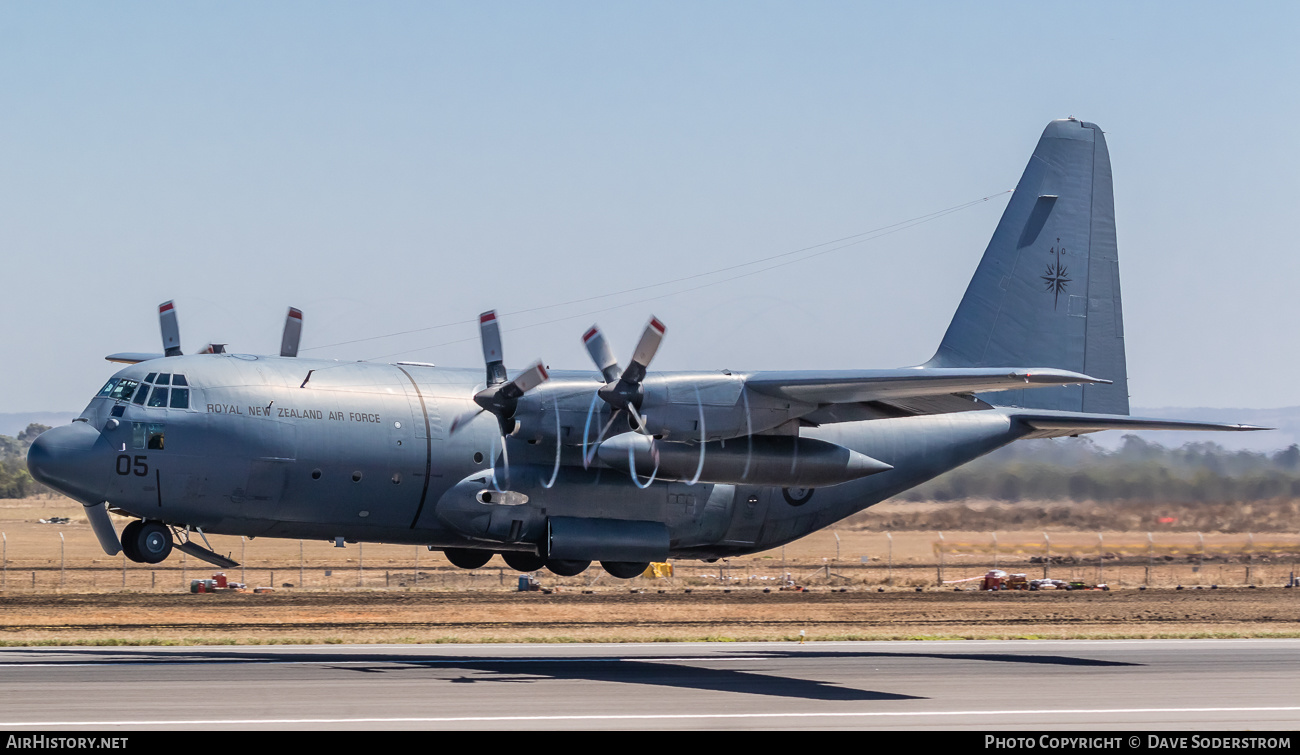 Aircraft Photo of NZ7005 | Lockheed C-130H Hercules | New Zealand - Air Force | AirHistory.net #459233