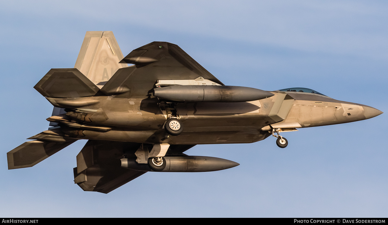 Aircraft Photo of 04-4074 | Lockheed Martin F-22A Raptor | USA - Air Force | AirHistory.net #459235