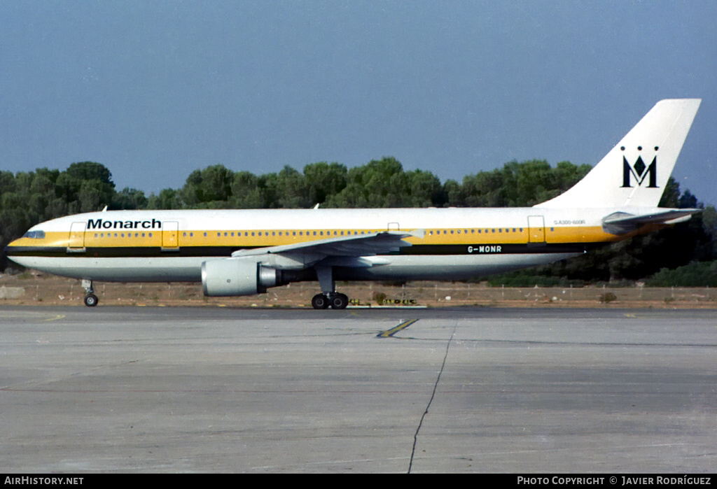 Aircraft Photo of G-MONR | Airbus A300B4-605R | Monarch Airlines | AirHistory.net #459246