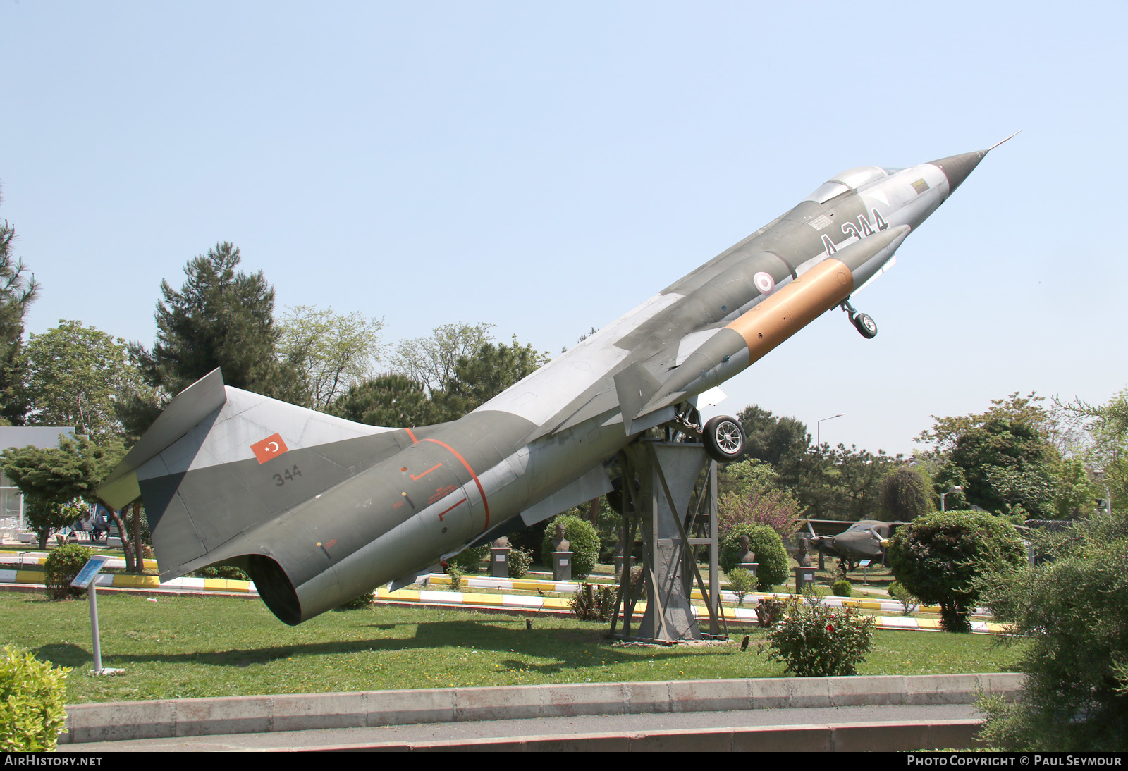 Aircraft Photo of 344 | Lockheed F-104G Starfighter | Turkey - Air Force | AirHistory.net #459255