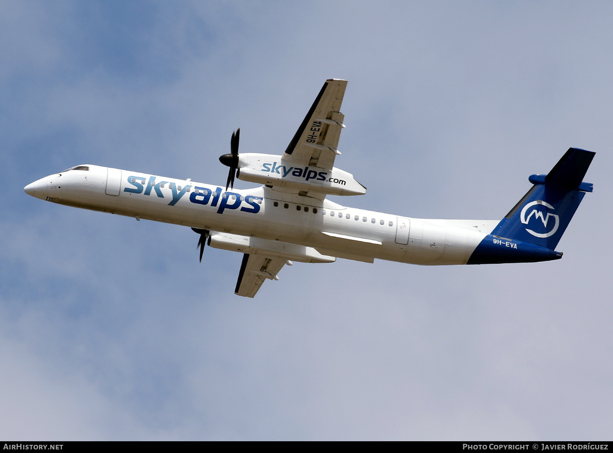 Aircraft Photo of 9H-EVA | Bombardier DHC-8-402 Dash 8 | SkyAlps | AirHistory.net #459261