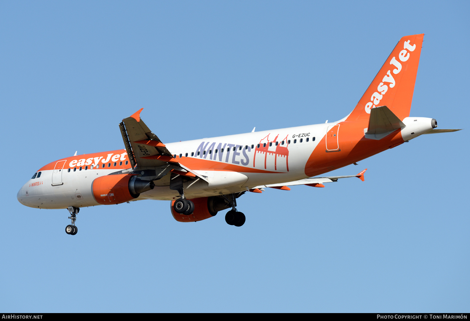 Aircraft Photo of G-EZUC | Airbus A320-214 | EasyJet | AirHistory.net #459274