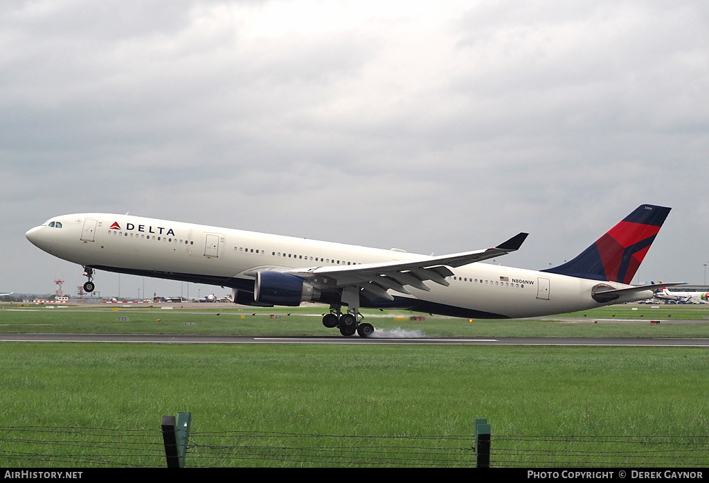 Aircraft Photo of N806NW | Airbus A330-323 | Delta Air Lines | AirHistory.net #459329