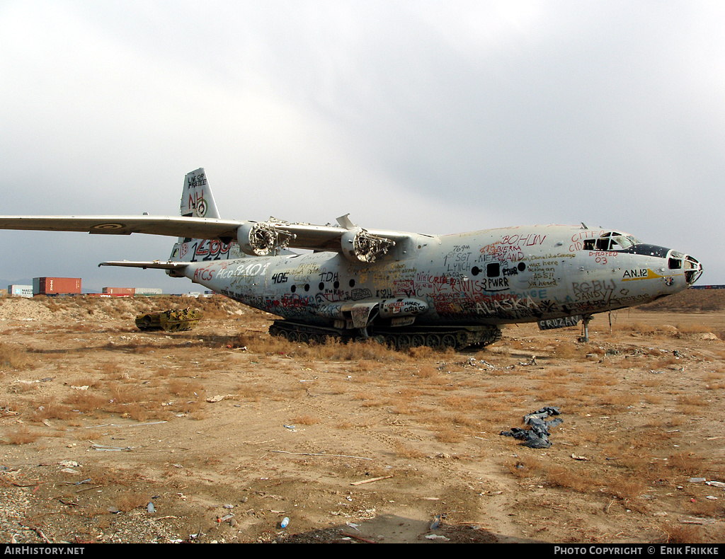 Aircraft Photo of 405 | Antonov An-12 | Afghanistan - Air Force | AirHistory.net #459380