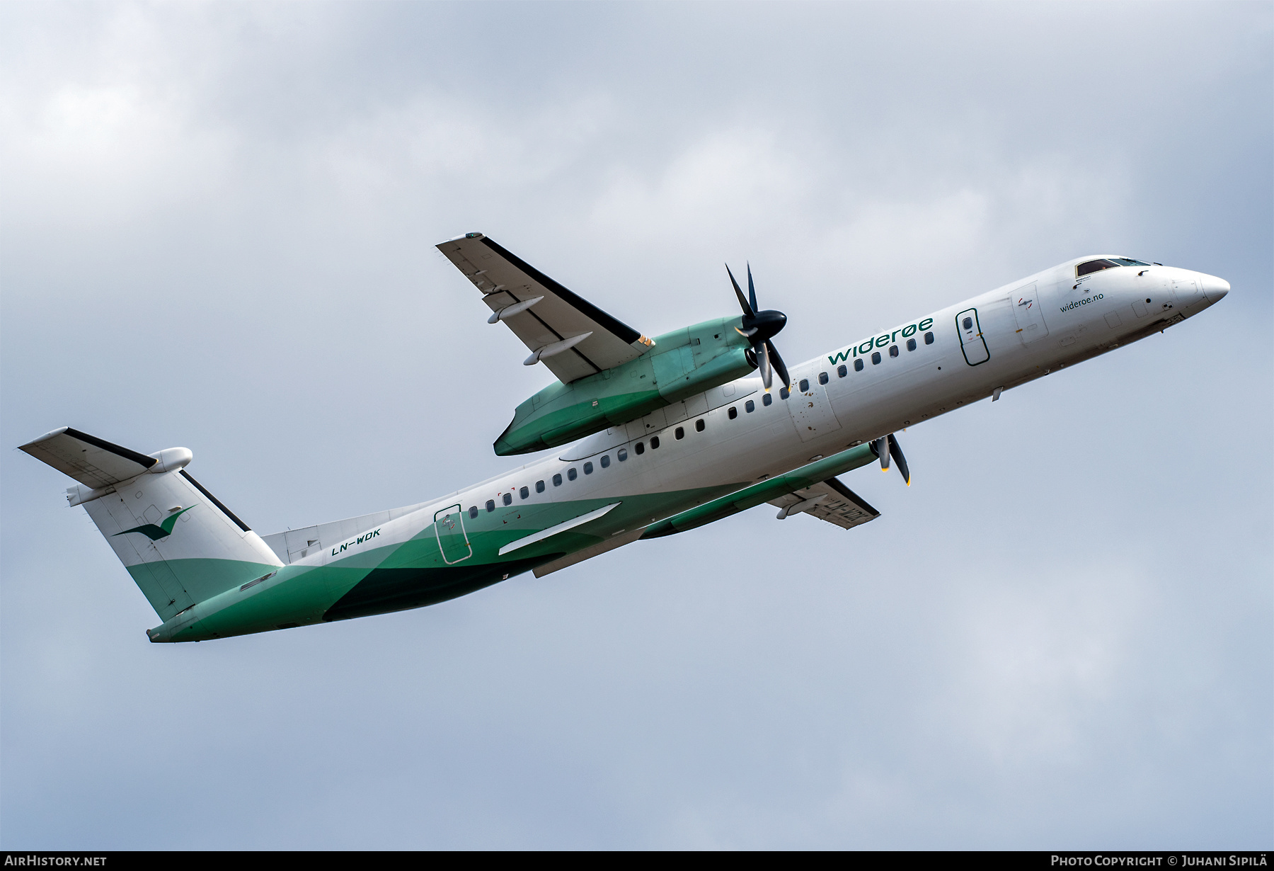 Aircraft Photo of LN-WDK | Bombardier DHC-8-402 Dash 8 | Widerøe | AirHistory.net #459383