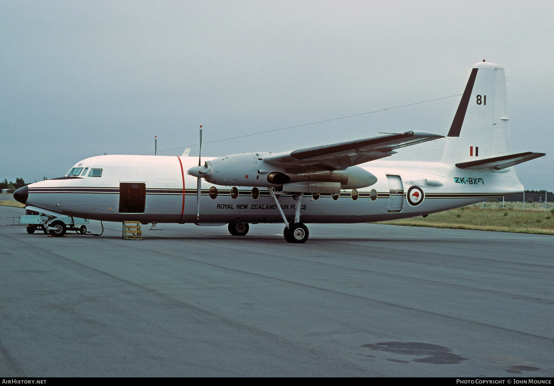 Aircraft Photo of ZK-BXB | Fokker F27-100 Friendship | New Zealand - Air Force | AirHistory.net #459392