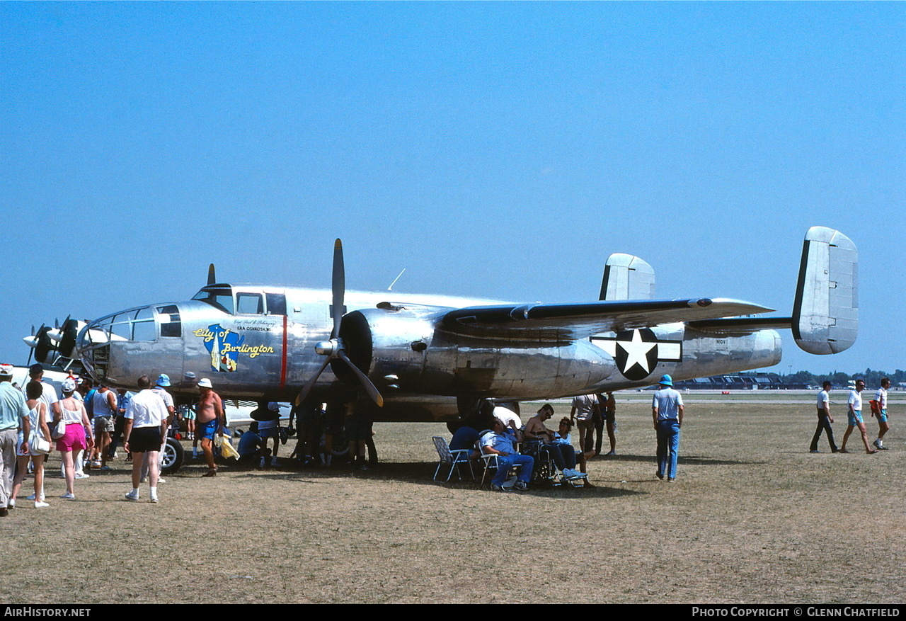 Aircraft Photo of N10V | North American B-25H Mitchell | USA - Air Force | AirHistory.net #459422