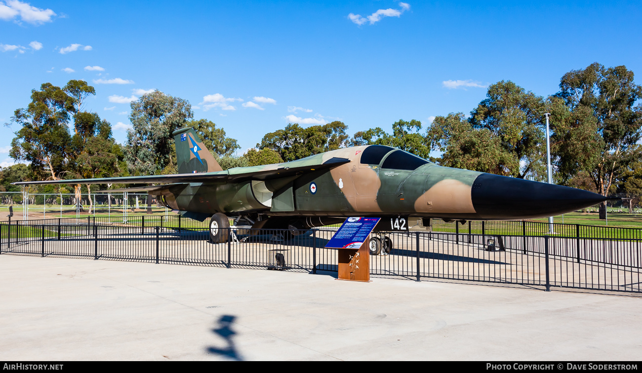 Aircraft Photo of A8-142 | General Dynamics F-111C Aardvark | Australia - Air Force | AirHistory.net #459425