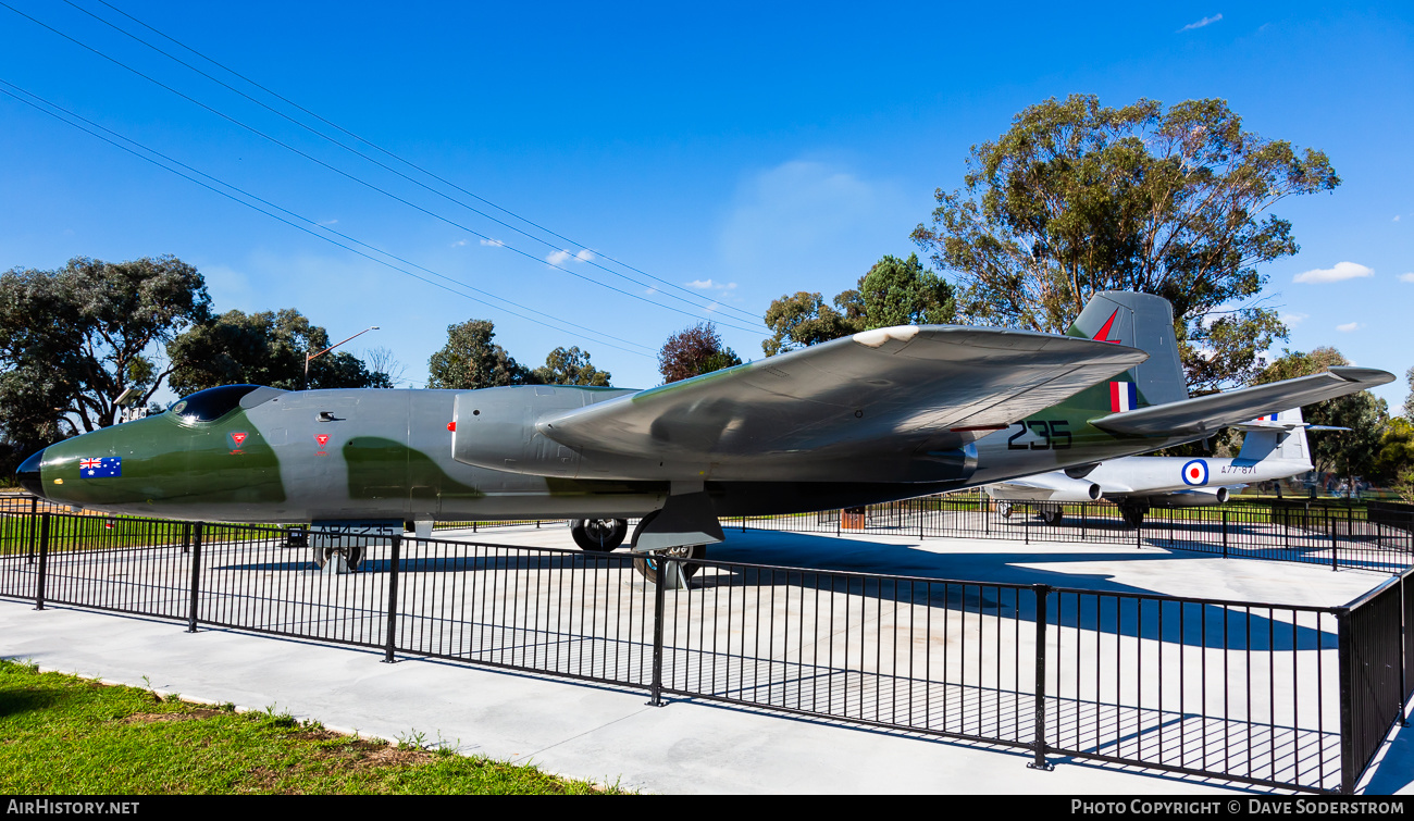 Aircraft Photo of A84-235 | English Electric Canberra Mk20 | Australia - Air Force | AirHistory.net #459429