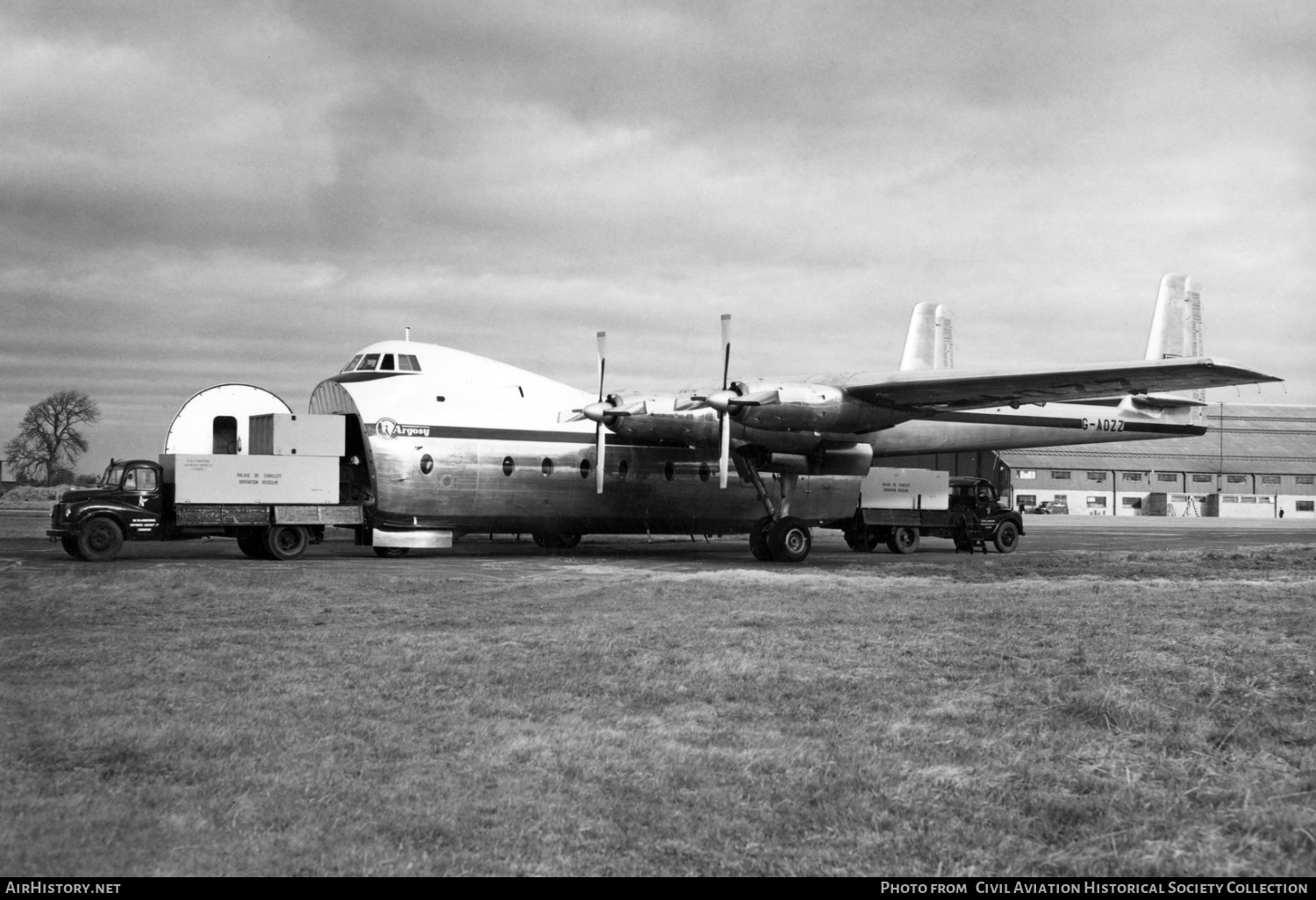 Aircraft Photo of G-AOZZ | Armstrong Whitworth AW-650 Argosy 101 | AirHistory.net #459438