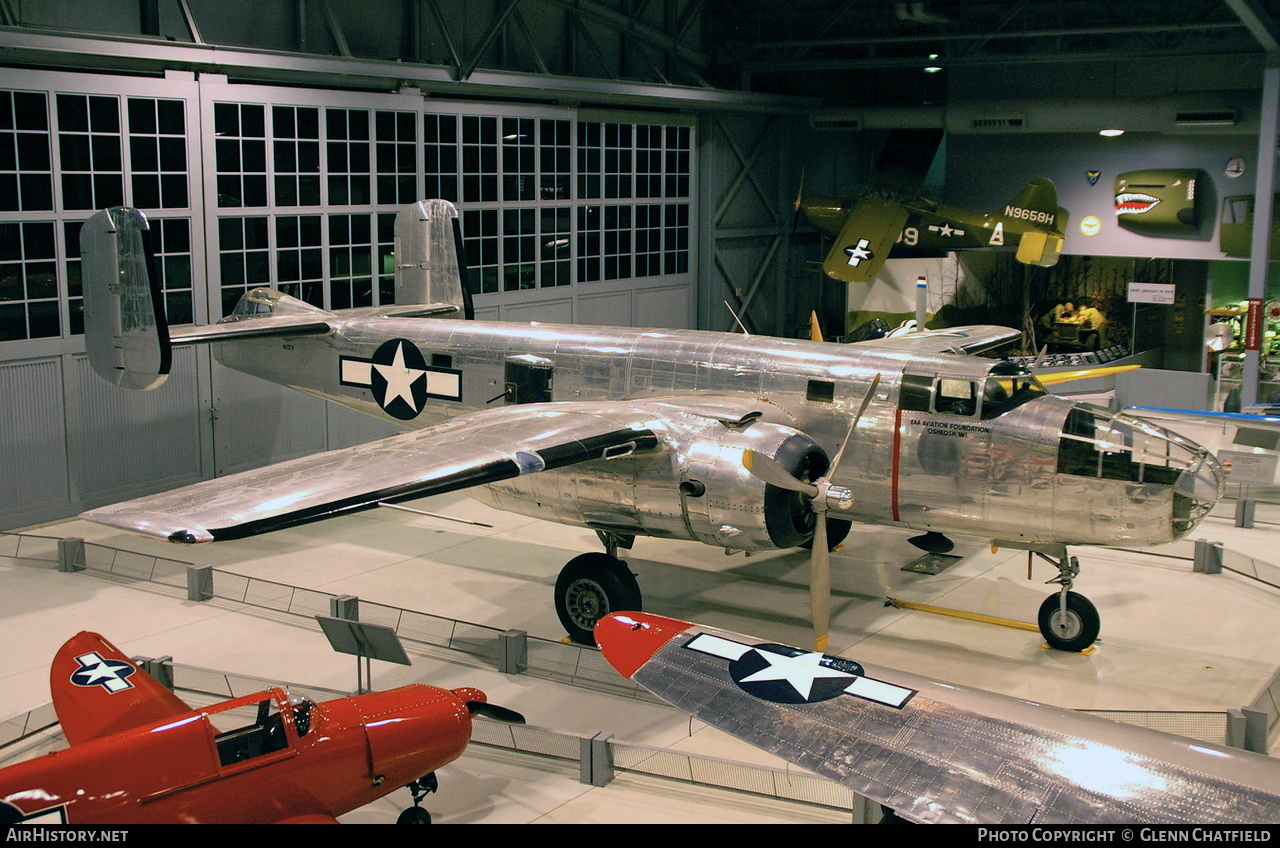 Aircraft Photo of N10V | North American B-25H Mitchell | USA - Air Force | AirHistory.net #459459
