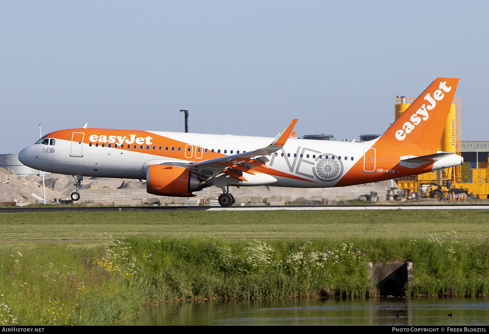 Aircraft Photo of HB-AYO | Airbus A320-251N | EasyJet | AirHistory.net #459463