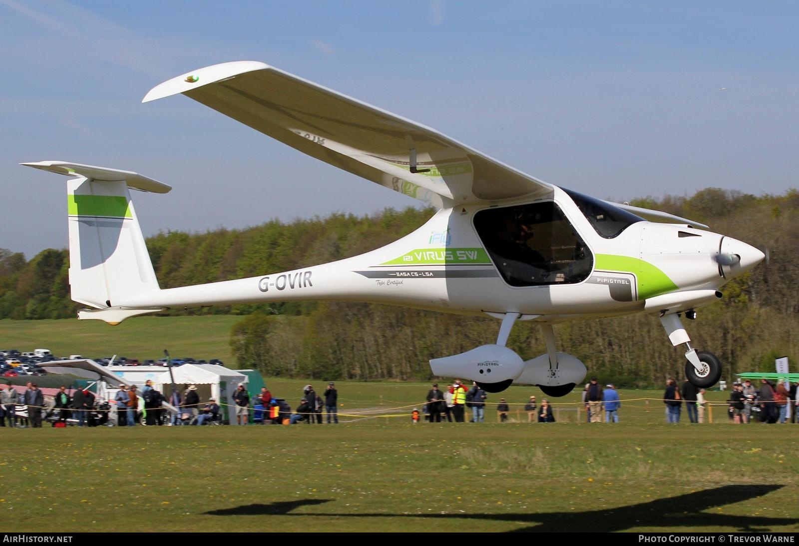 Aircraft Photo of G-OVIR | Pipistrel Virus SW 121 | AirHistory.net #459464