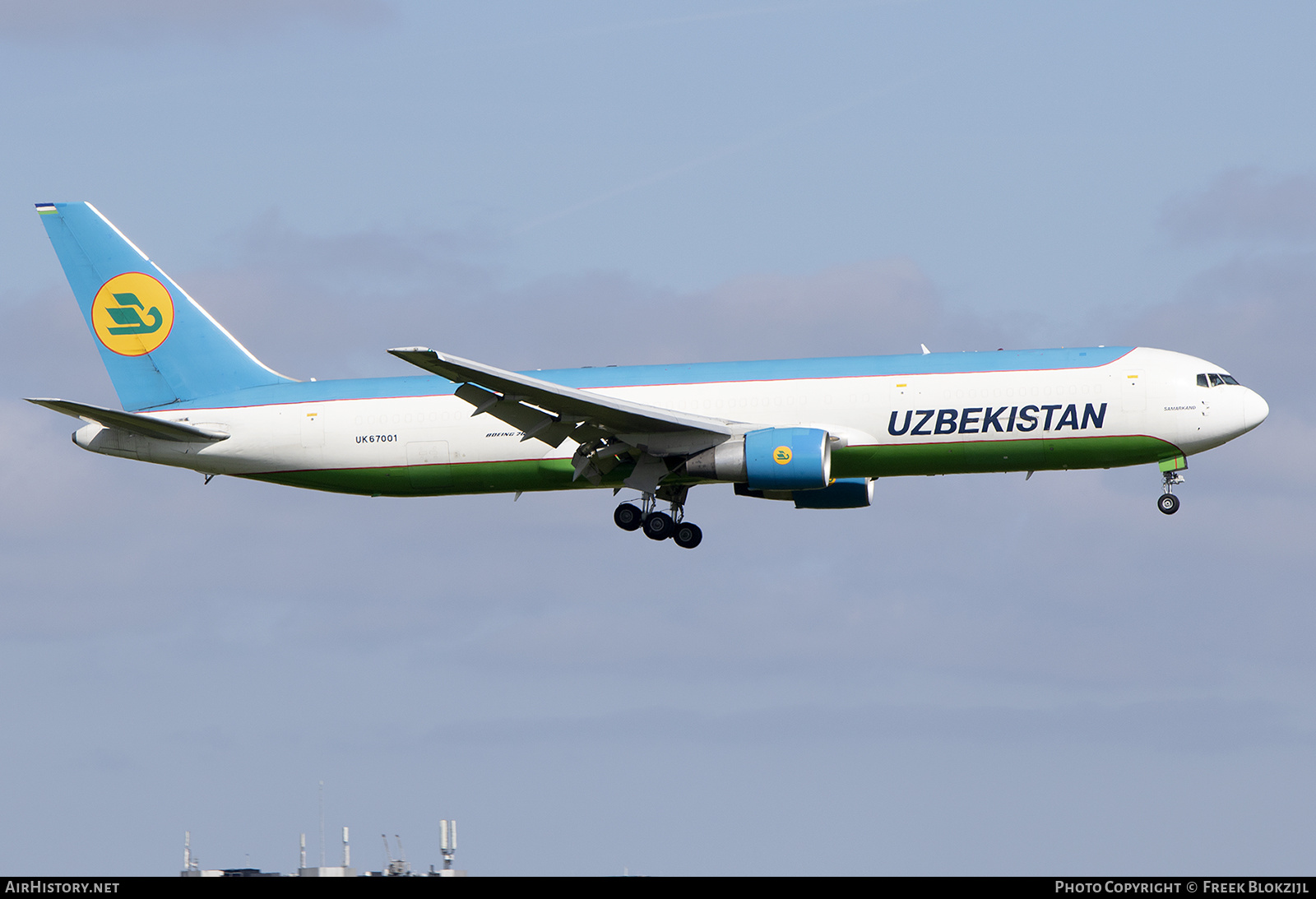 Aircraft Photo of UK67001 | Boeing 767-33P/ER(BCF) | Uzbekistan Airways | AirHistory.net #459471