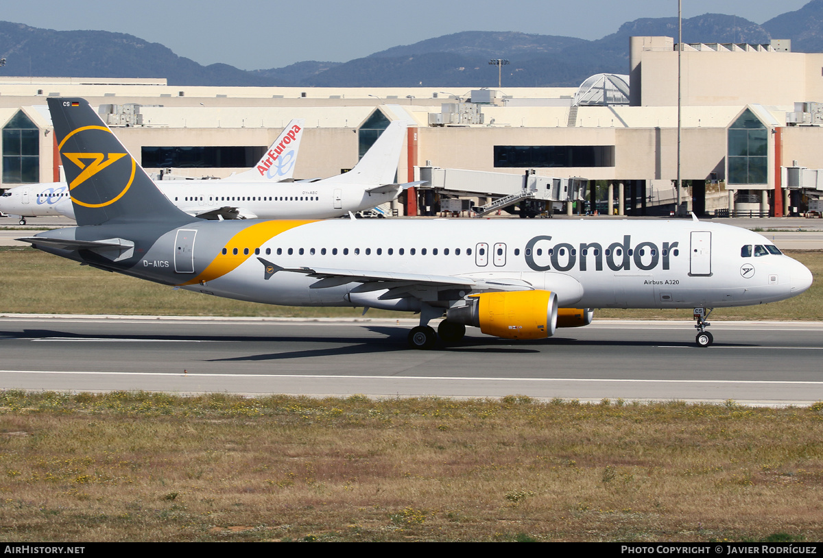 Aircraft Photo of D-AICS | Airbus A320-214 | Condor Flugdienst | AirHistory.net #459494