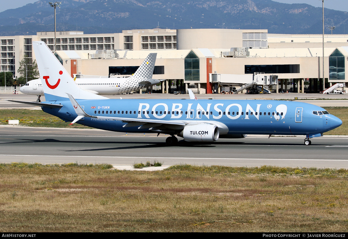 Aircraft Photo of G-TUKN | Boeing 737-8K5 | TUI | AirHistory.net #459503