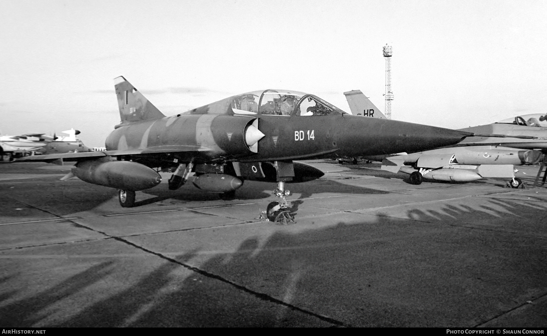 Aircraft Photo of BD14 | Dassault Mirage 5BD | Belgium - Air Force | AirHistory.net #459525