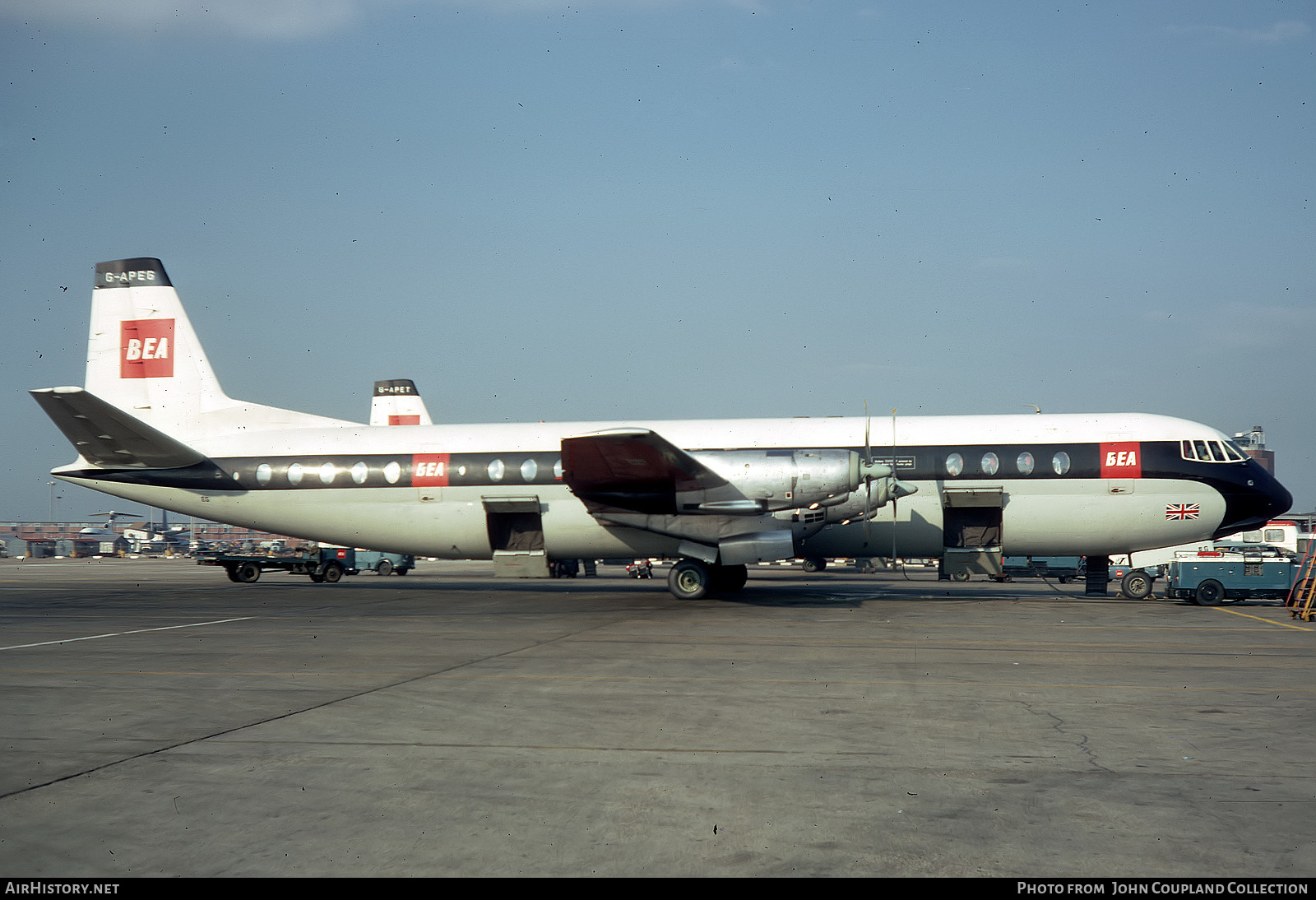 Aircraft Photo of G-APEG | Vickers 953 Vanguard | BEA - British European Airways | AirHistory.net #459535