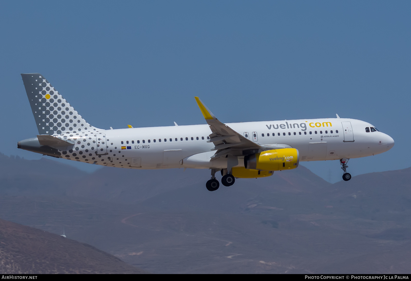 Aircraft Photo of EC-MXG | Airbus A320-232 | Vueling Airlines | AirHistory.net #459548