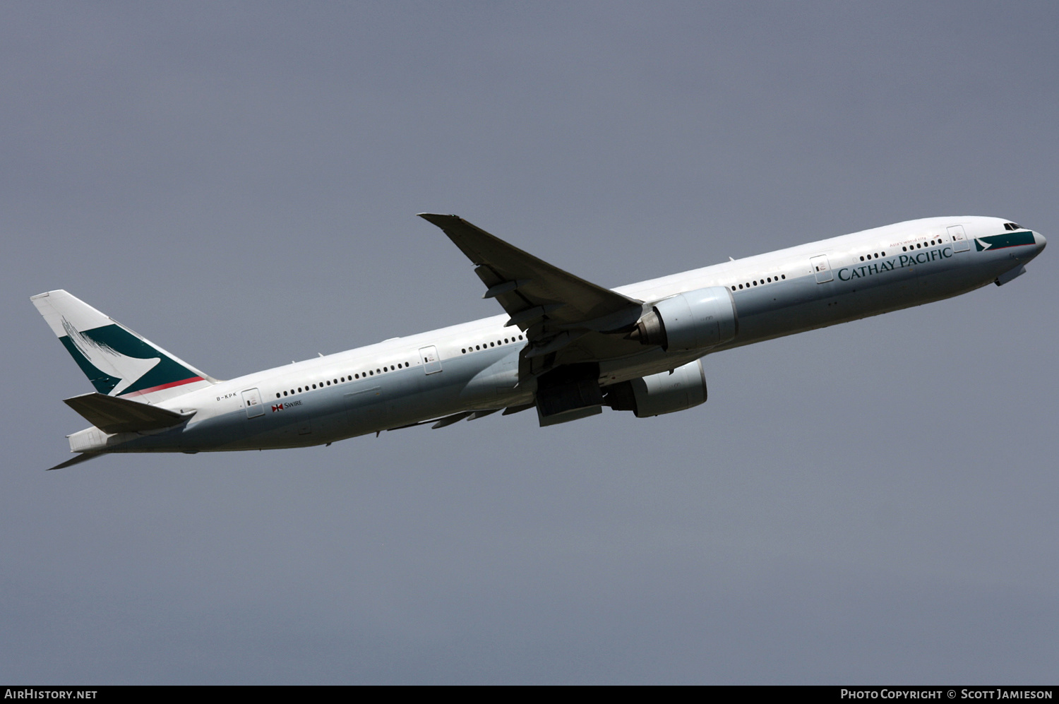 Aircraft Photo of B-KPK | Boeing 777-367/ER | Cathay Pacific Airways | AirHistory.net #459569
